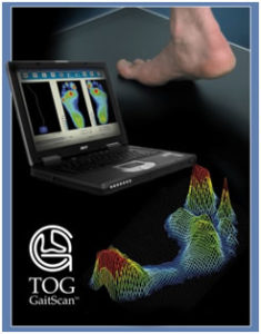 Podiatry gaitscan