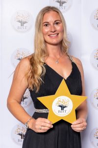 Louise at the awards Louise at the awards