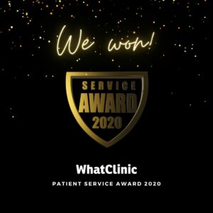 WhatClinic Award WhatClinic Award